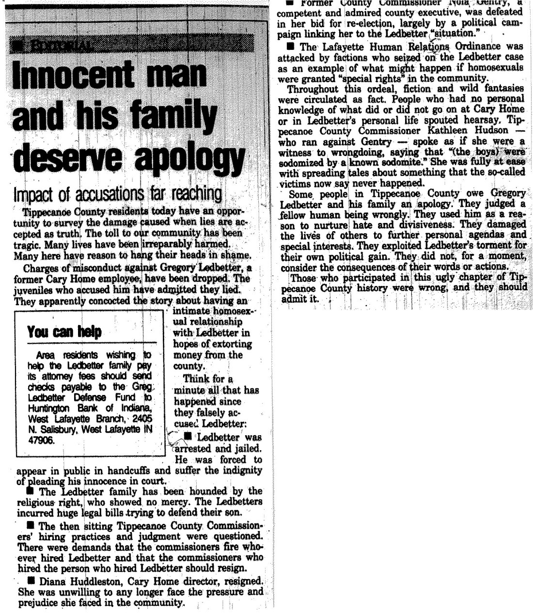 Journal & Courier in High Dudgeon 