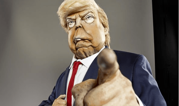 Donald Trump caricature